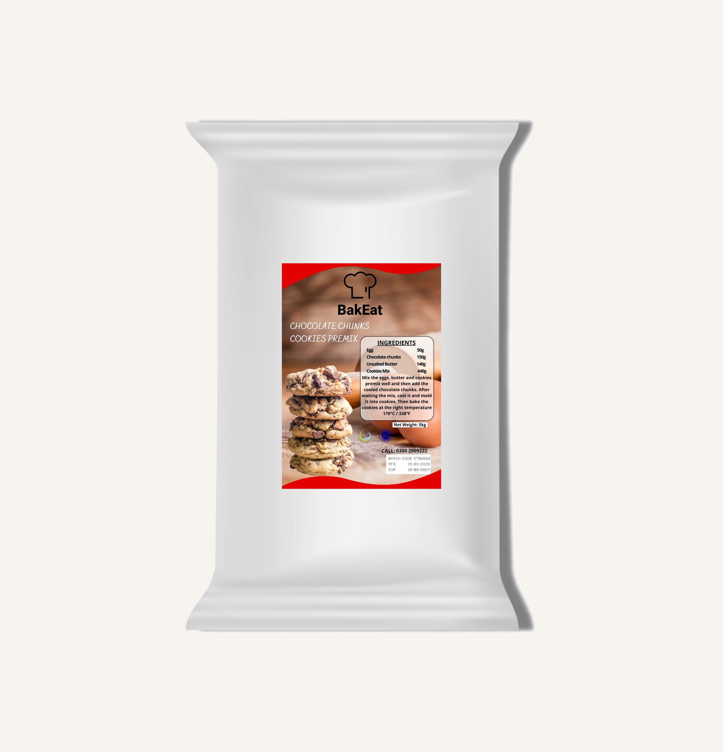 chocolate chunks cookie premix Pakistan