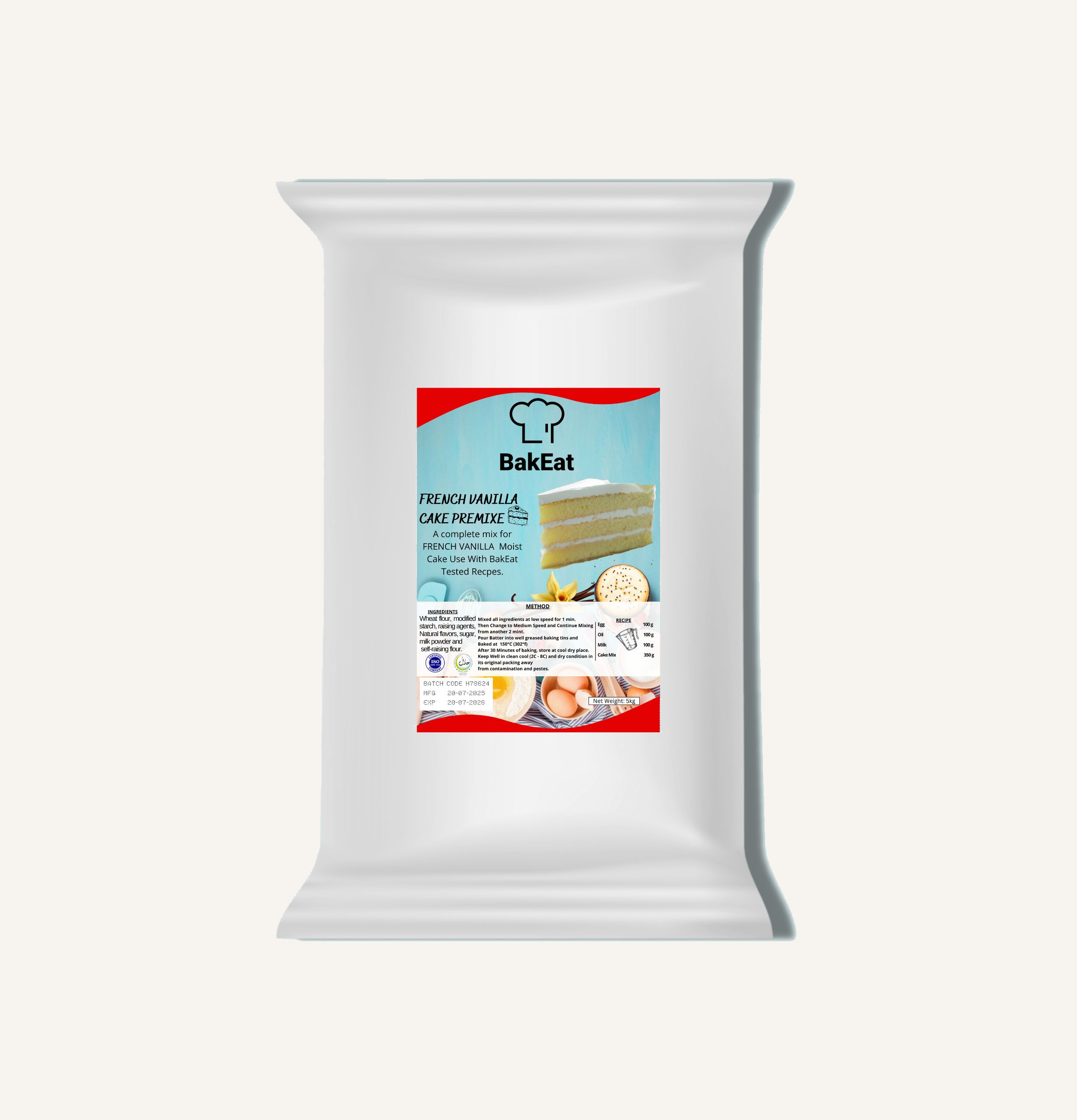 eggless french vanilla cake premix Pakistan